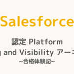 認定 Platform Sharing and Visibility アーキテクト合格体験記
